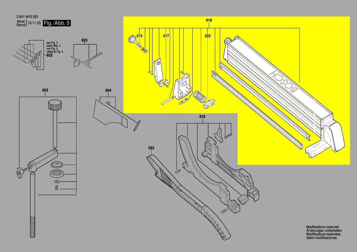 Butée réf. 1 619 PA4 639 Bosch